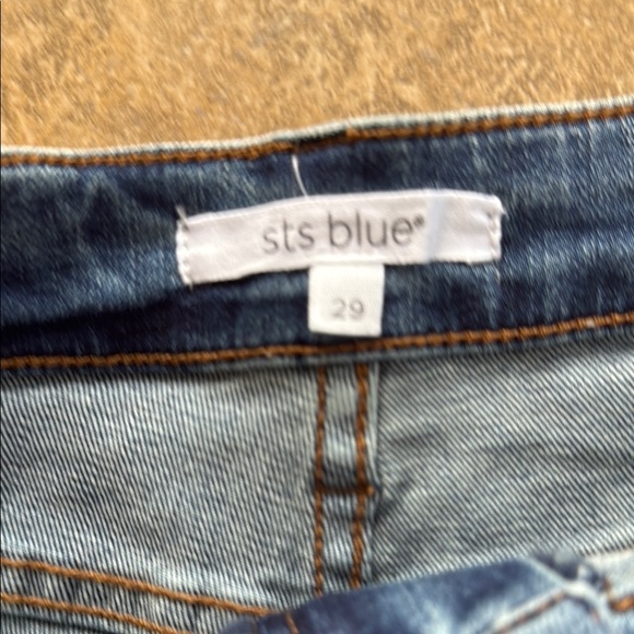 STS Blue Distressed Jean Shorts - Picture 2 of 6